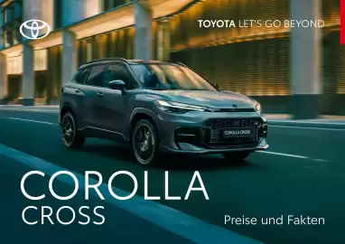Toyota Flugblatt | Corolla Cross Seite 1