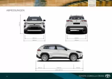 Toyota Flugblatt | Corolla Cross Seite 22
