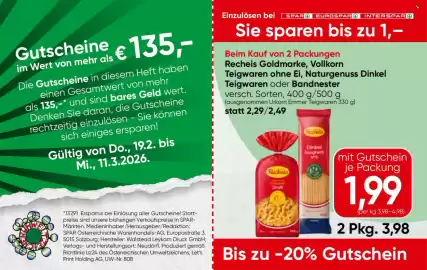 Eurospar Flugblatt Seite 2