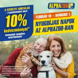 Alpha Zoo akciós újság Oldal 1