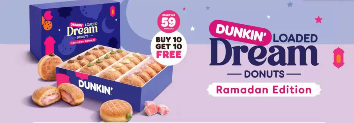 Dunkin Donuts catalogue (valid until 23-02)