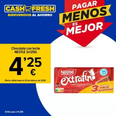 Folleto Cash Fresh (válido hasta el 26-02)