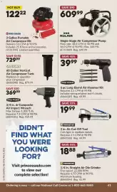 Princess Auto flyer Page 45