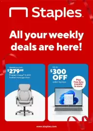 Staples weekly ad Page 1
