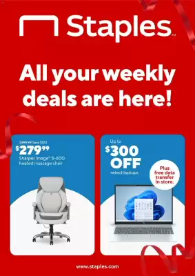 Staples weekly ad (valid until 2-03)