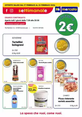 Volantino Re Mercato Lucrezia (valido fino al 23-02)