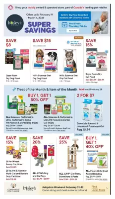 Bosley's flyer (valid until 4-03)