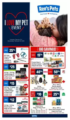 Ren’s Pets Depot flyer (valid until 25-02)