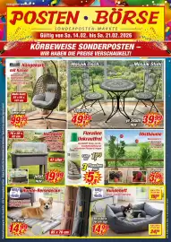 Posten Börse Prospekt woche 8 Seite 1