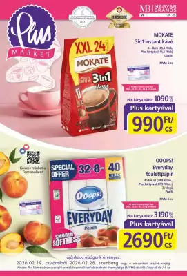 PlusMarket akciós újság (érvényes eddig: 28-02)