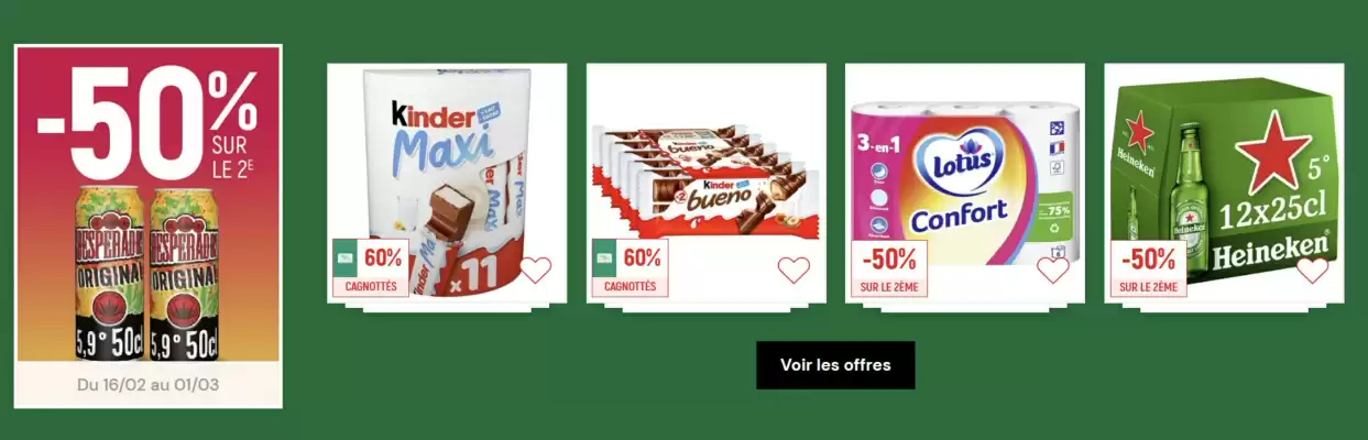 Catalogue Géant Casino (valable jusqu'au 1-03)