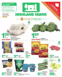 Highland Farms flyer week 8 Page 1