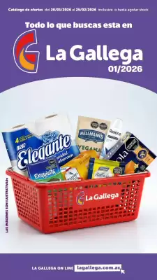 Catálogo La Gallega Supermercados (válido hasta 25-02)