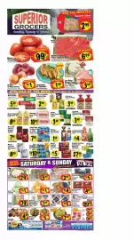 Superior Grocers weekly ad week 8 Page 1