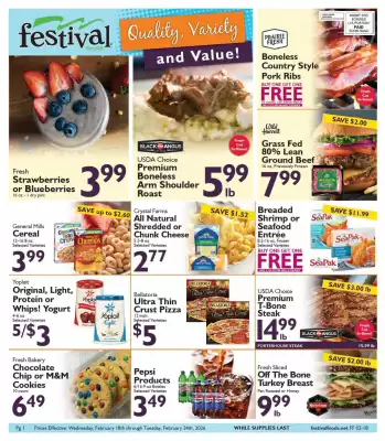 Festival Foods weekly ad (valid until 24-02)