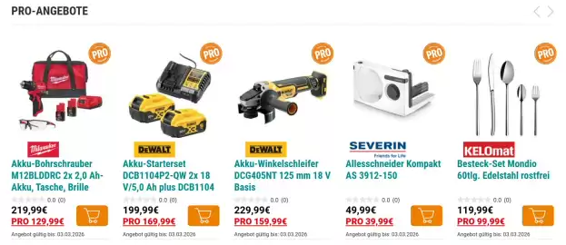 Let's Do It Baumarkt Flugblatt Seite 1