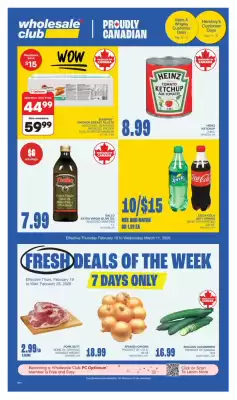 Wholesale Club flyer (valid until 26-02)