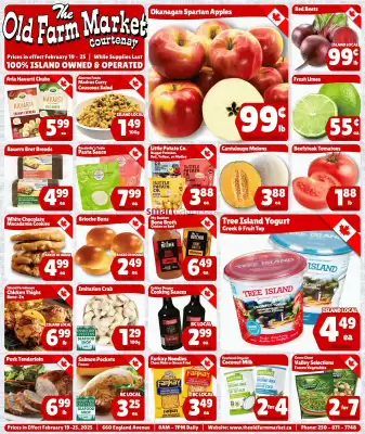 The Old Farm Market flyer (valid until 25-02)