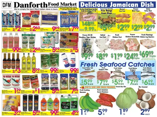 Danforth Food Market flyer (valid until 9-03)