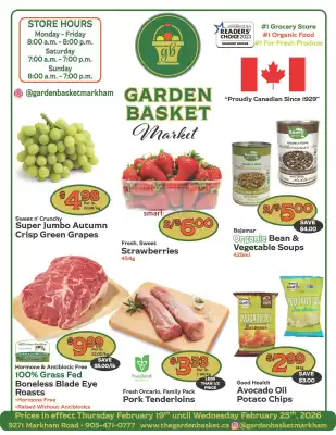 The Garden Basket flyer (valid until 25-02)
