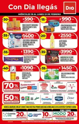 Folleto Supermercados DIA (válido hasta 23-02)