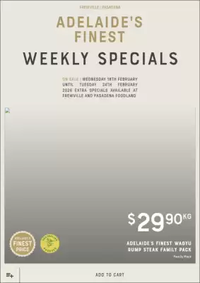 Adelaide's finest catalogue (valid until 24-02)