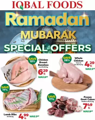 Iqbal Foods flyer