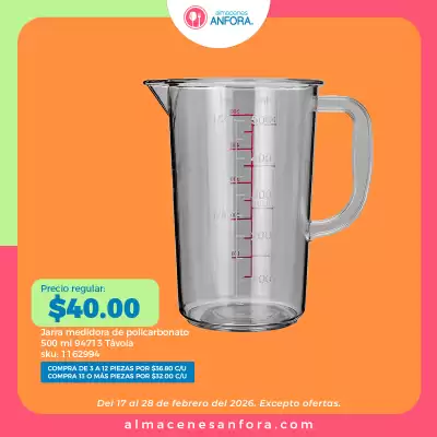 Catálogo Almacenes Anfora (válido hasta 28-02)