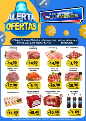 Catálogo Supermercados Pague Menos (válido até 19-02)