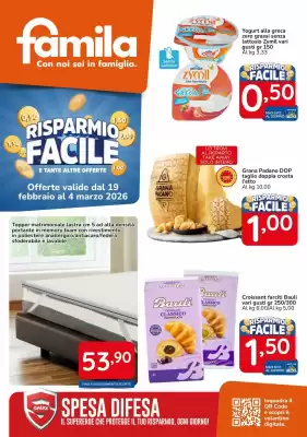 Volantino Famila Market (valido fino al 4-03)