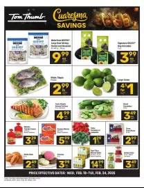 Tom Thumb weekly ad week 8 Page 1