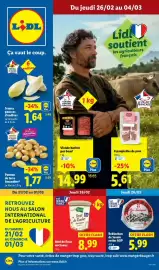 Catalogue Lidl semaine 9 page 1