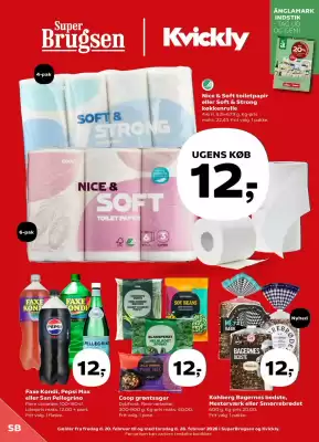 SuperBrugsen tilbudsavis (gælder indtil 26-02)