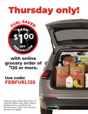 Hy-Vee weekly ad (valid until 19-02)
