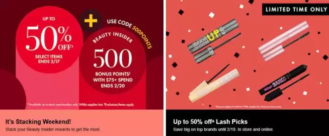 Sephora flyer Page 1