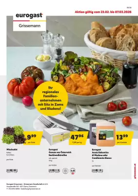 Eurogast Grissemann Flugblatt (gültig bis 7-03)