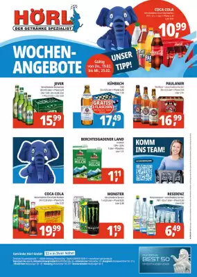 Hörl Getränke Prospekt (gültig bis 25-02)