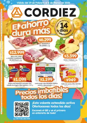 Folleto Cordiez (válido hasta 4-03)