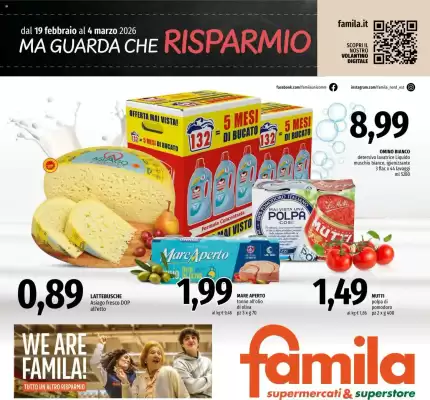 Volantino Famila (valido fino al 4-03)
