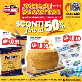 Volantino Mercati Alimentari Pagina 1