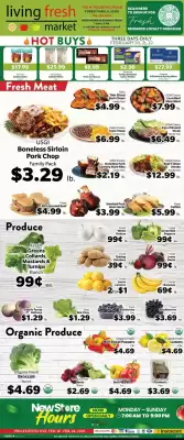 Living Fresh Market weekly ad (valid until 24-02)