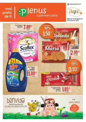 Folleto Plenus Supermercados (válido hasta el 4-03)