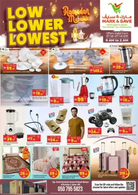 Mark & Save catalogue (valid until 22-02)