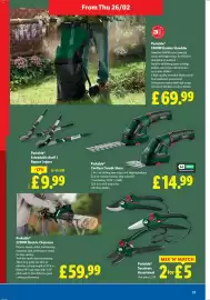 Lidl leaflet week 9 Page 21