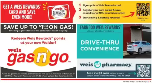 Weis Markets weekly ad week 8 Page 4