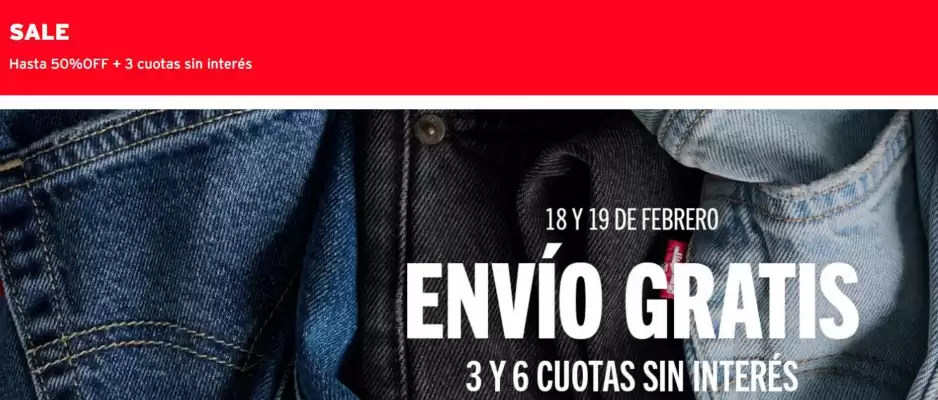 Catálogo Levi's (válido hasta 19-02)
