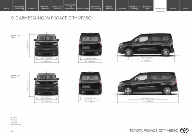Toyota Flugblatt | Proace city Verso electric Seite 19