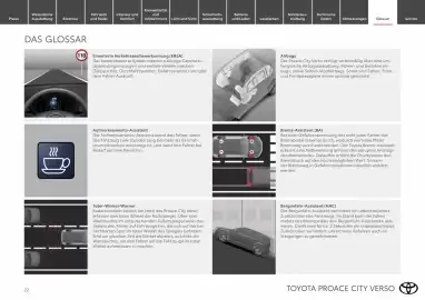 Toyota Flugblatt | Proace city Verso electric Seite 22