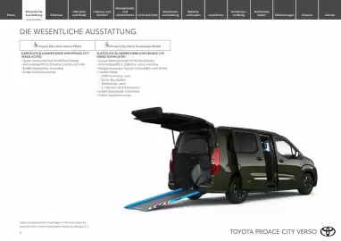 Toyota Flugblatt | Proace city Verso electric Seite 5