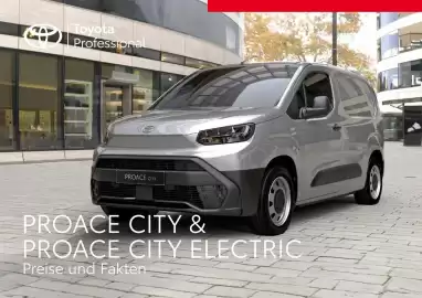 Toyota Flugblatt | Proace city / Proace city electric Seite 1